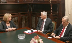 4 November 2011 National Assembly Speaker Prof. Dr Slavica Djukic-Dejanovic and BiH Council of Ministers Chairman